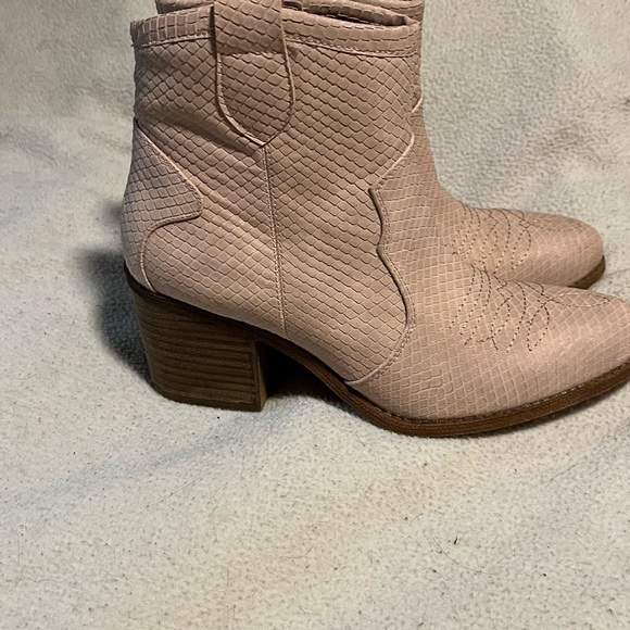 DL Dirty Laundry Pink Boots Sz 8 - Picture 8 of 11